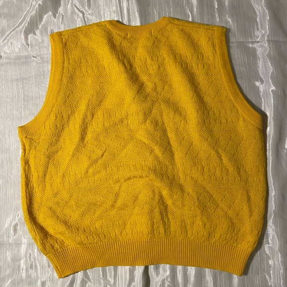 Yellow Sweater Vest - Picture 3 of 3